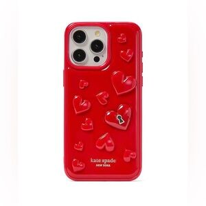 KATE SPADE “Key To My Heart” hardshell phone case for IPhone 15 Pro Max❤️❤️